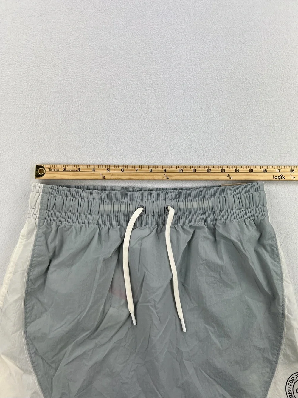 NWT Nike Sportswear Heritage High Waisted Woven Mini Skirt Women Sz L